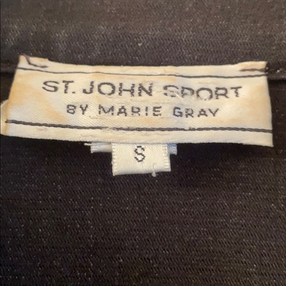 St. John Sport Black jacket - Picture 2 of 4